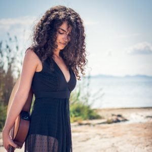Vestido negro a medida