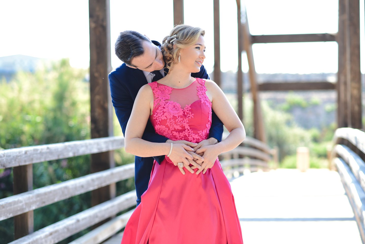Vestido fiesta fucsia
